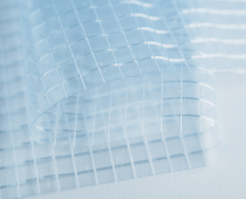 DEJIA Transparent Fabric with Net 3x3Leno Weave1 DEJIA Transparent Fabric with Net 3x3Leno Weave1